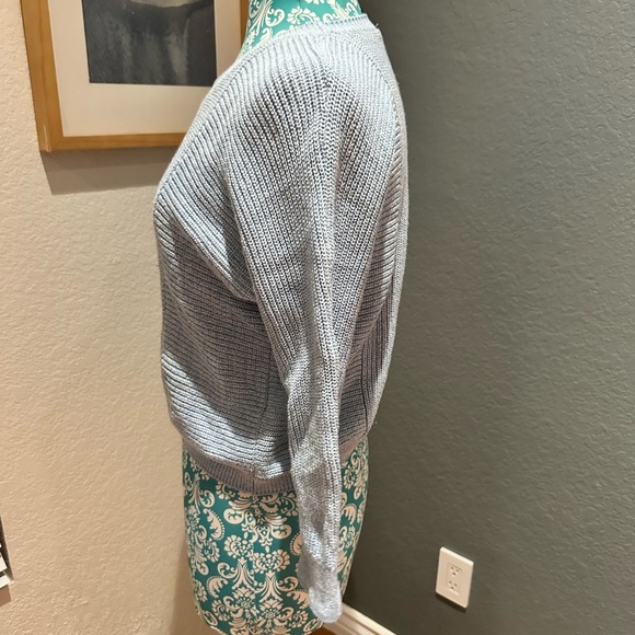 Topshop Light baby blue Women's Crew Neck Sweater - Picture 5 of 8